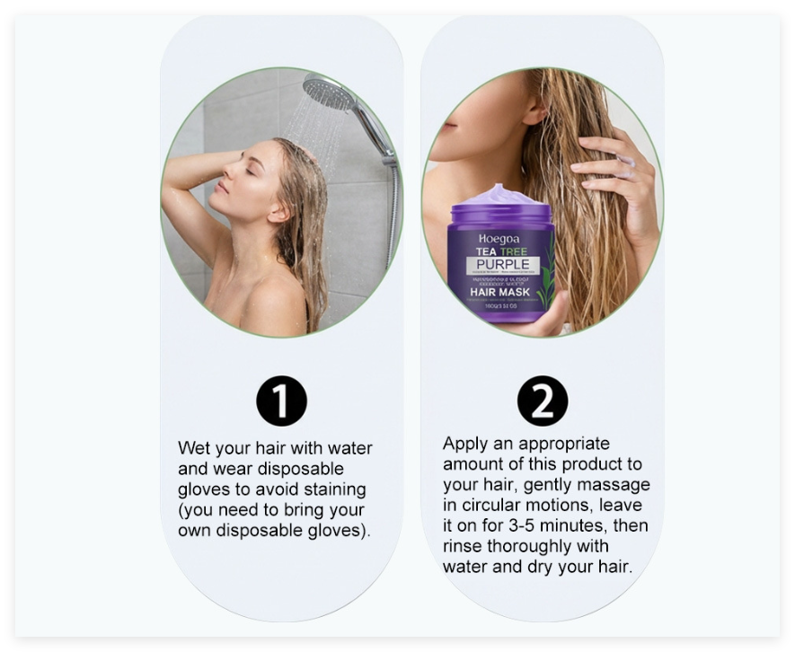 Champú morado para eliminar tonos amarillentos y cuidar el cabello