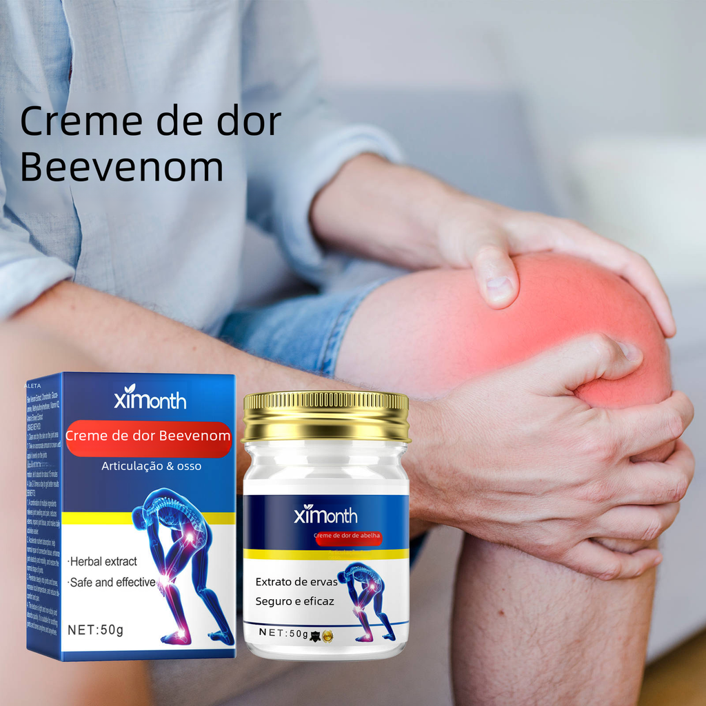 Ximonth | Crema con Veneno de Abeja | Alivio del Dolor en Articulaciones 50g