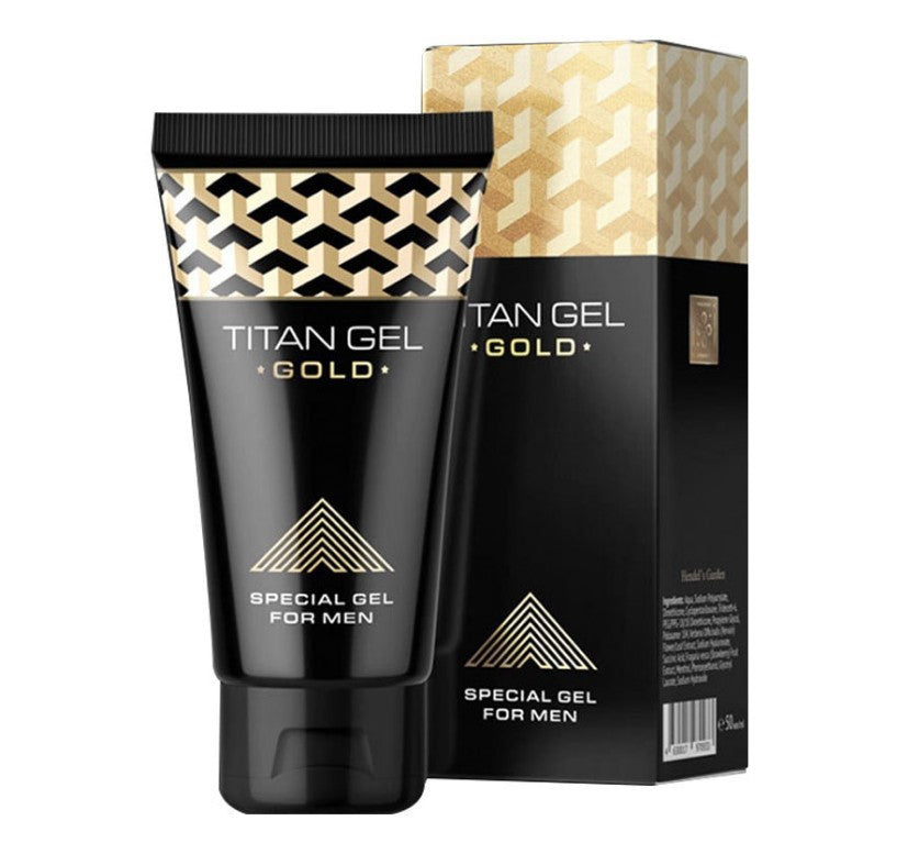 Crema de masaje masculino Titan Gel para el cuidado personal