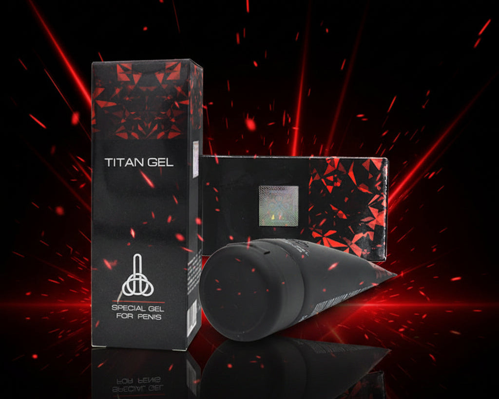 Crema de masaje masculino Titan Gel para el cuidado personal