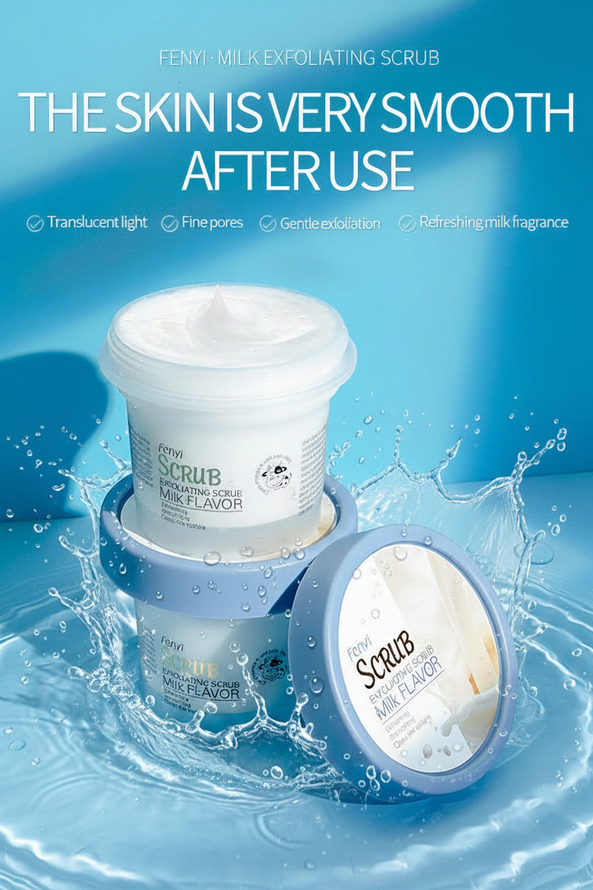 Exfoliante de Leche FENYI 100g para Limpieza Corporal