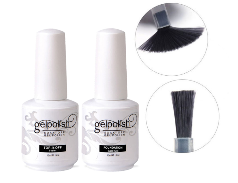 Esmalte Gel para Manicura Profesional | Top Coat, Base Coat o Pack Completo
