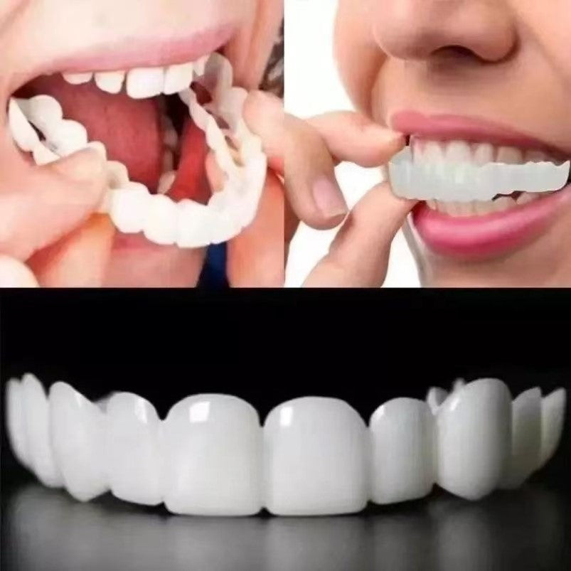 Dentadura de Silicona Blanqueadora | Superior, Inferior o Completa
