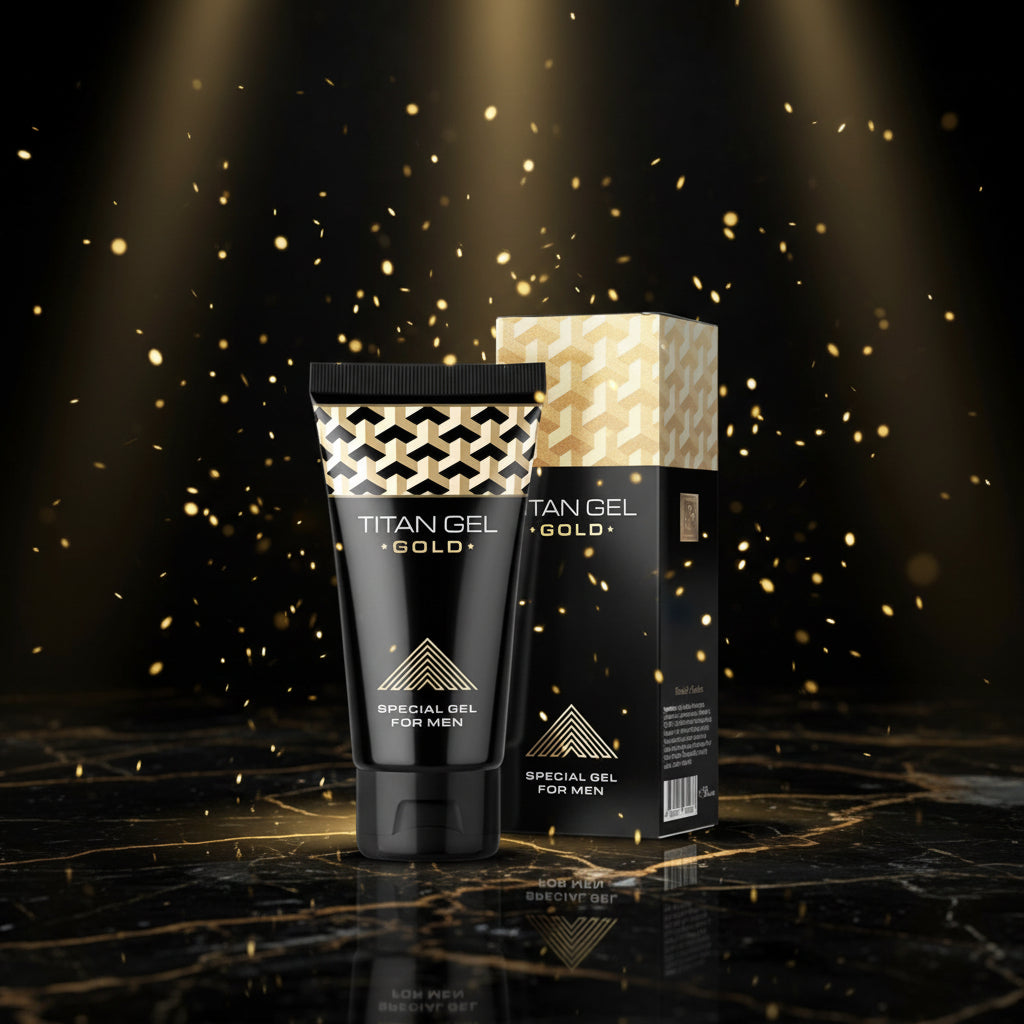 Crema de masaje masculino Titan Gel para el cuidado personal