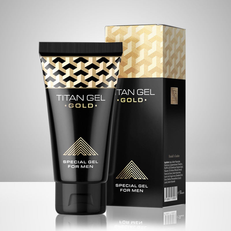 Crema de masaje masculino Titan Gel para el cuidado personal