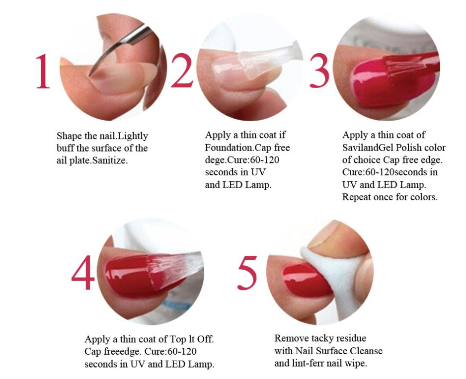 Esmalte Gel para Manicura Profesional | Top Coat, Base Coat o Pack Completo