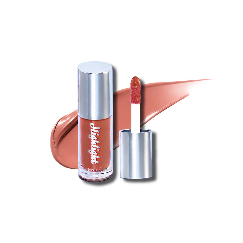 Gloss labial de alto brillo con acabado espejo