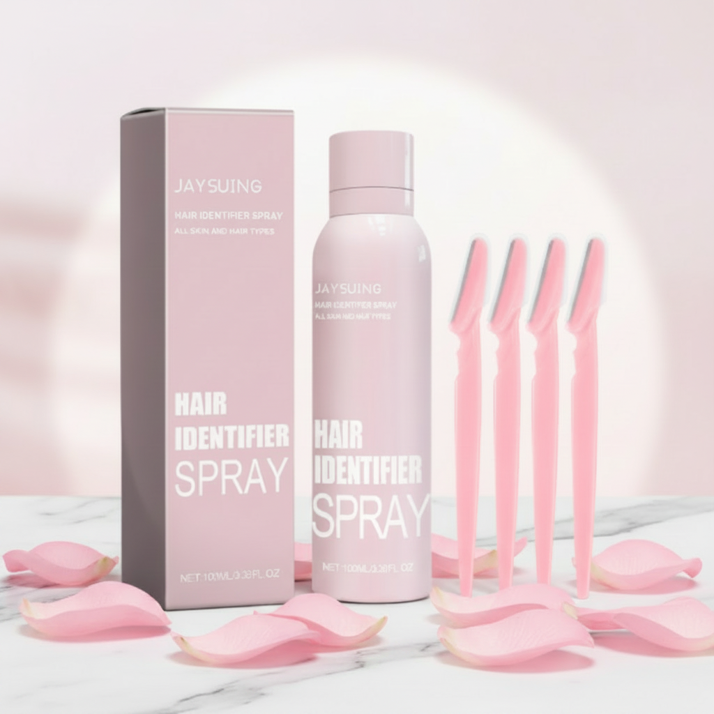 Spray Identificador de Vello Facial – Mejora la Precisión de tu Depilación | Detecta Vello Fino para un Acabado Uniforme | Accesorio de Belleza Facial