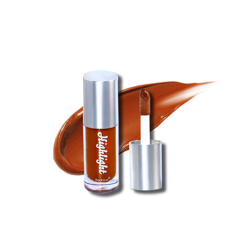 Gloss labial de alto brillo con acabado espejo