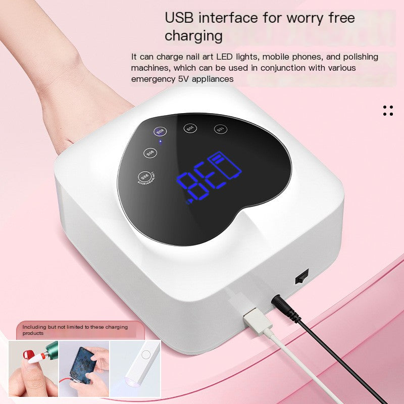 Lámpara UV/LED Inalámbrica X20 para Uñas | Recargable | Luz Azul y Roja